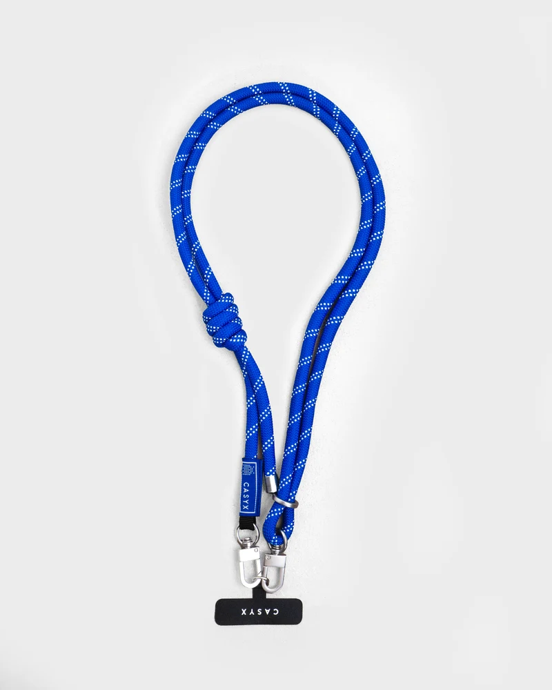 Cordon 8mm - Bleu Vif