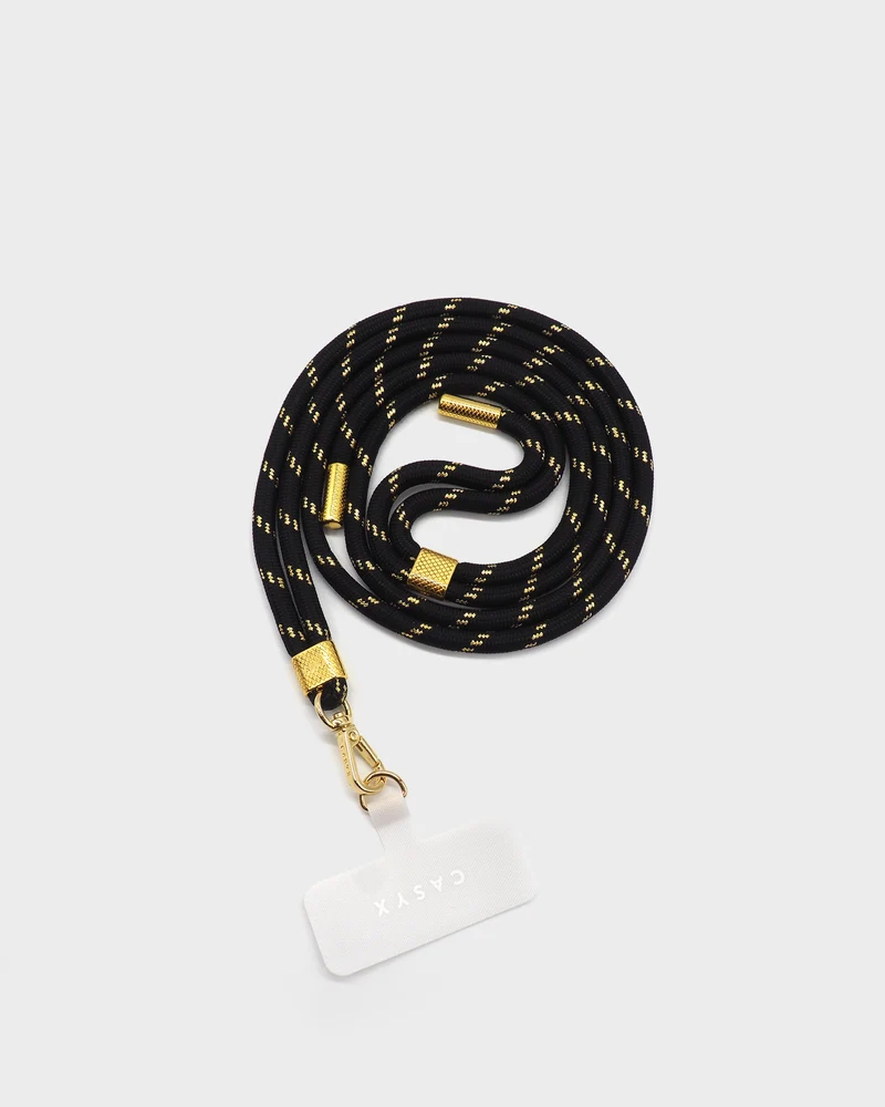 Cordon 6mm - Noir Précieux