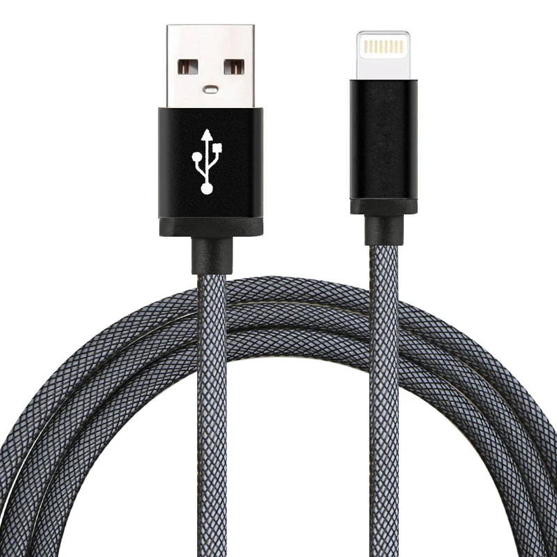 Câble USB vers Lightning 1 Mètre - Noir