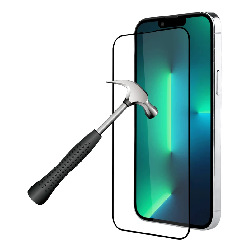 Verre de Protection 5D avec Bord Noir - iPhone 13 Pro