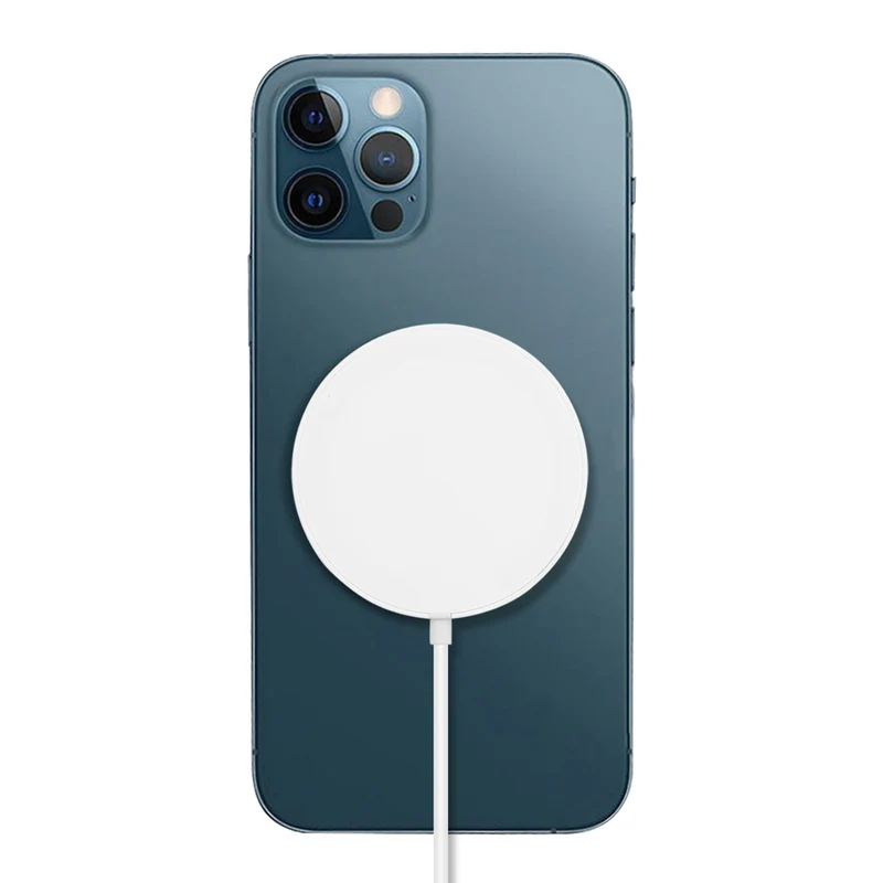 Chargeur Rapide sans Fil Magnetique - Blanc