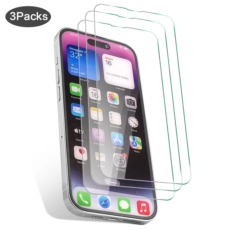 Pack de 3 Verres Trempes pour Iphone 14 PRO MAX