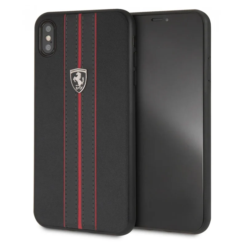Coque iPhone XS Max Ferrari road