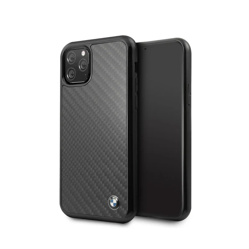 Coque iPhone 11 Pro BMW carbone