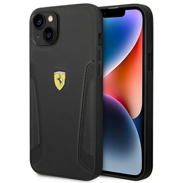 Coque iPhone 14 Plus Ferrari side seams