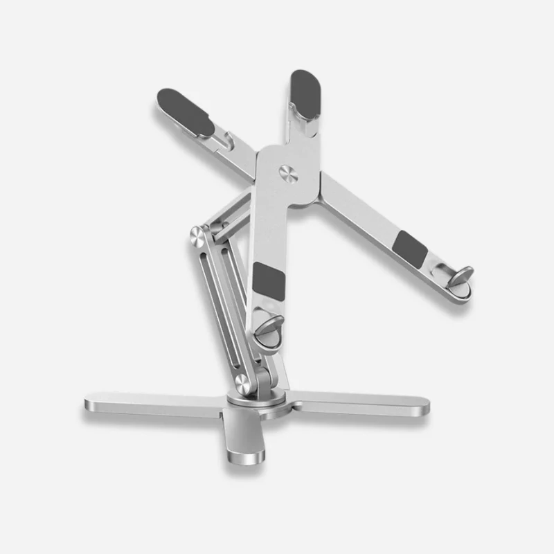 Support ordinateur en aluminium pliable et rotatif