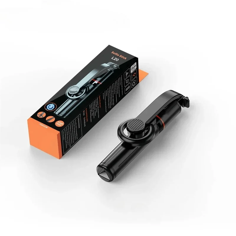 Trépied téléphone noir magnétique extensible