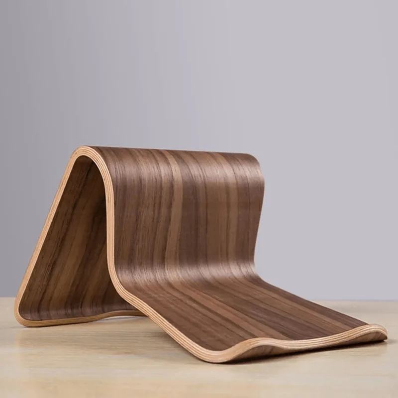 Support en bois pour tablette