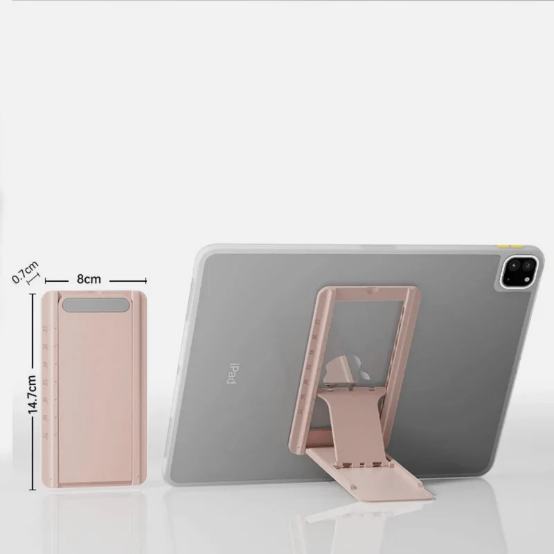 Support tablette pliable avec fixation adhésive à l’arrière