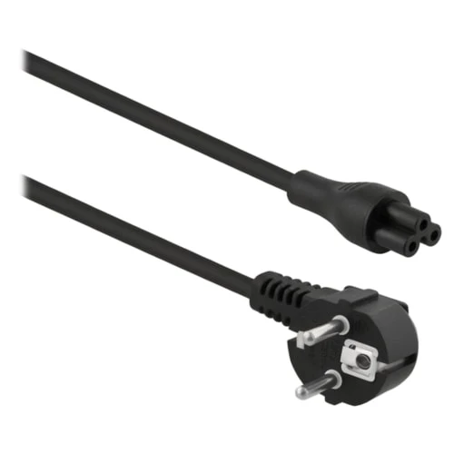 Câble d'alimentation C5 femelle / Schuko coudé mâle 2.5 m
