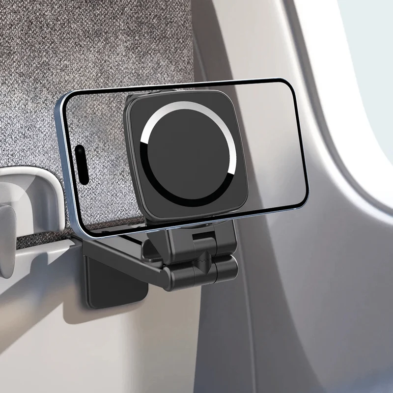 Support téléphone magnétique pliable Magsafe pour avion