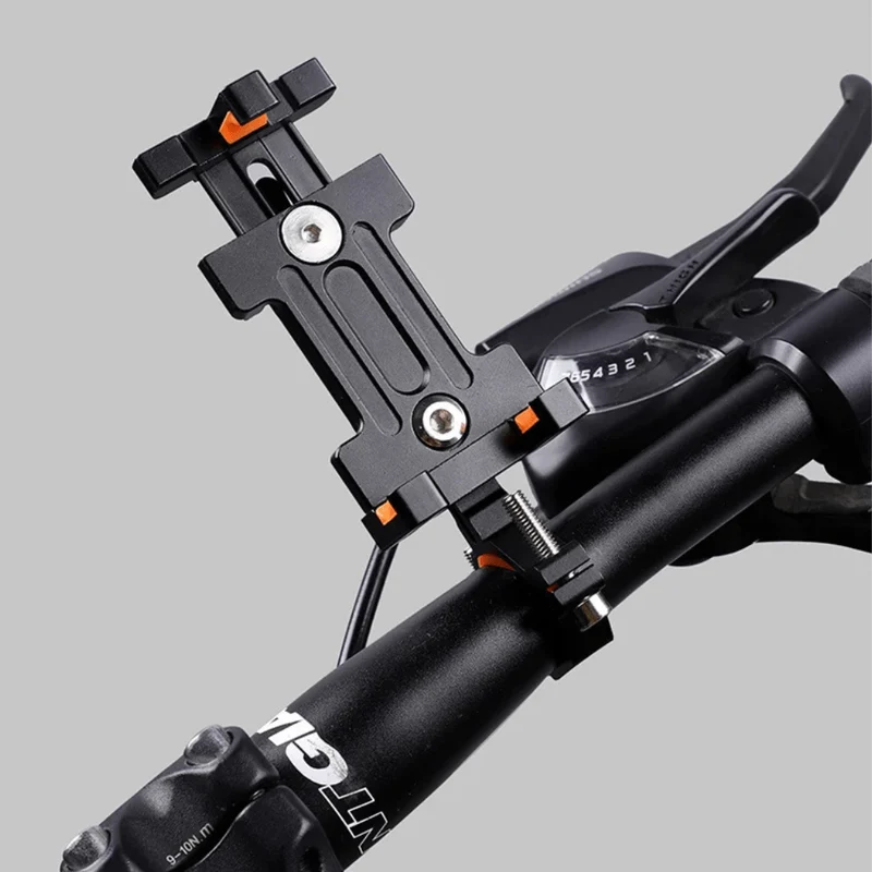 Support téléphone vélo pour guidon universel en aluminium