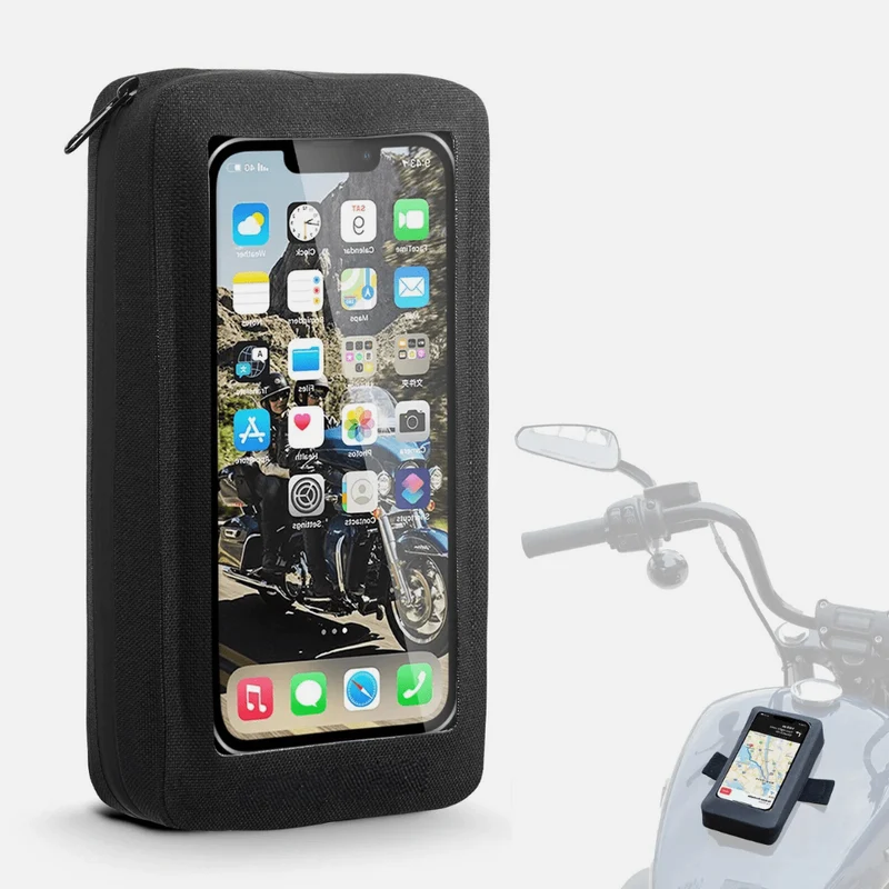 Porte téléphone de réservoir étanche