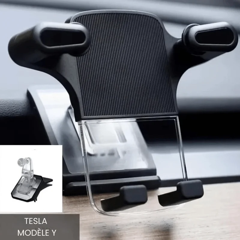 Support téléphone design pour Tesla 3 et Y
