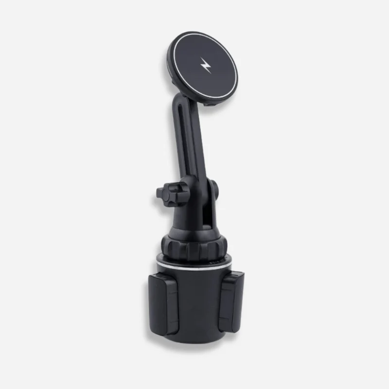 Support téléphone porte gobelet magnétique avec chargeur