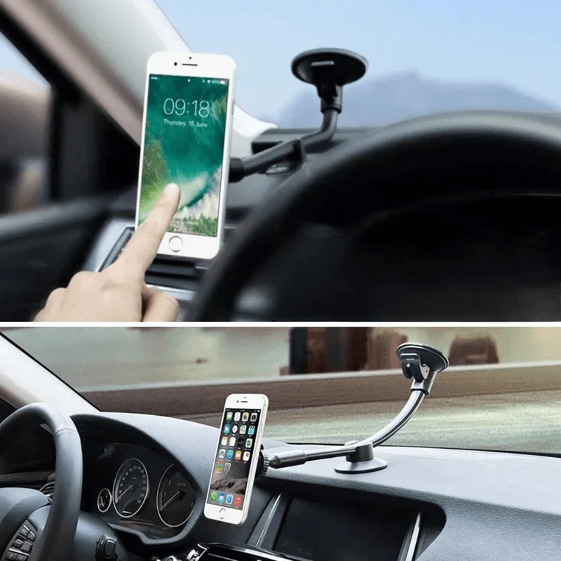 Support téléphone voiture pare-brise magnétique