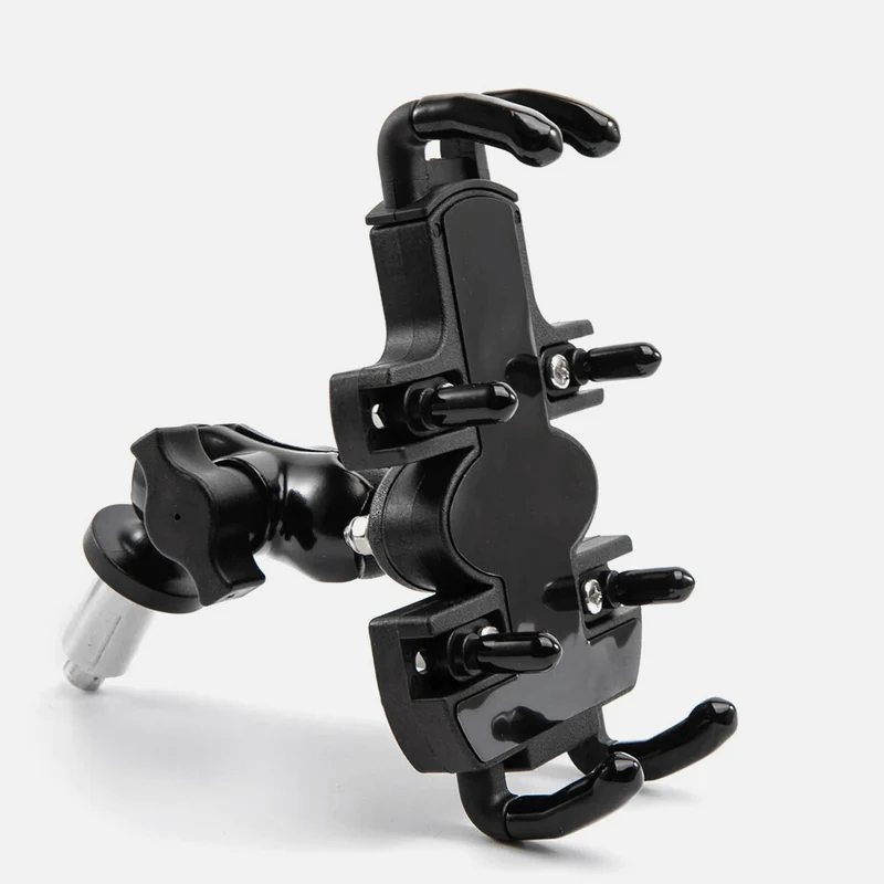 Support téléphone pour moto sportive