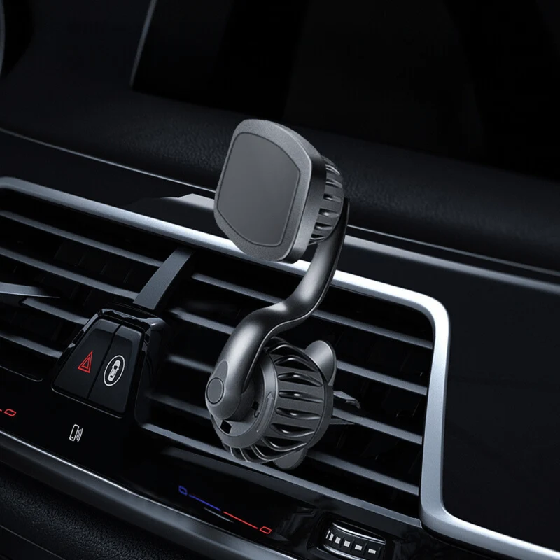 Support téléphone voiture grille aération magnétique