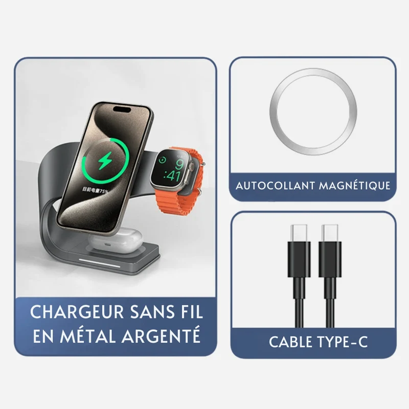 Support de téléphone bureau design