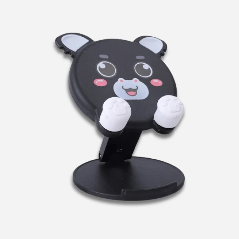 Support téléphone bureau en plastique créatif