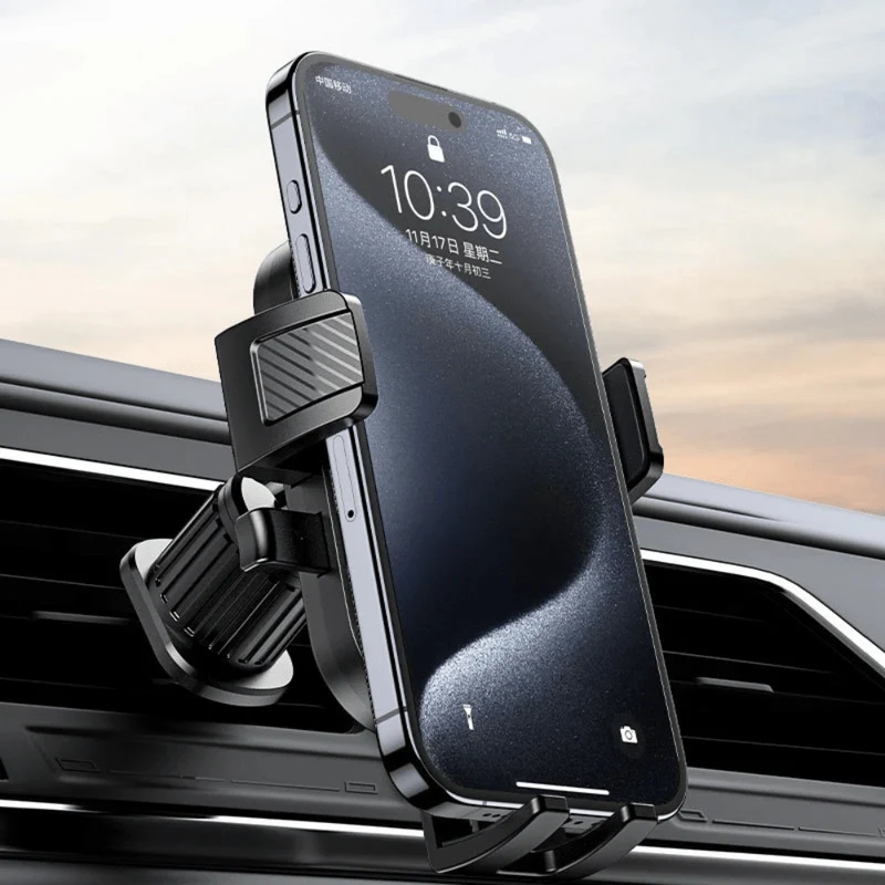 Support téléphone voiture grille aération | MobiGrip Airlock