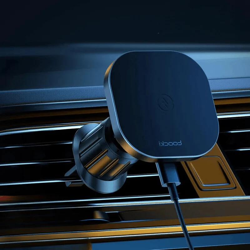 Support téléphone voiture magnétique avec chargeur à induction