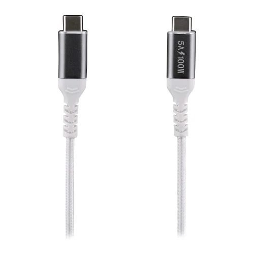 Câble de charge PC et Mac USB-C 100W - 2 mètres