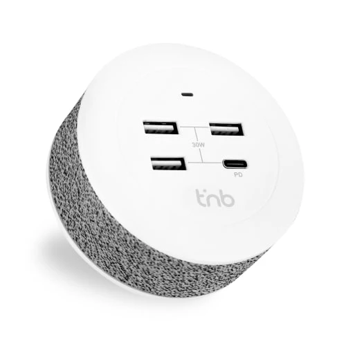 Station de charge 3 USB-A + 1 USB Type-C 30W ICONIQ