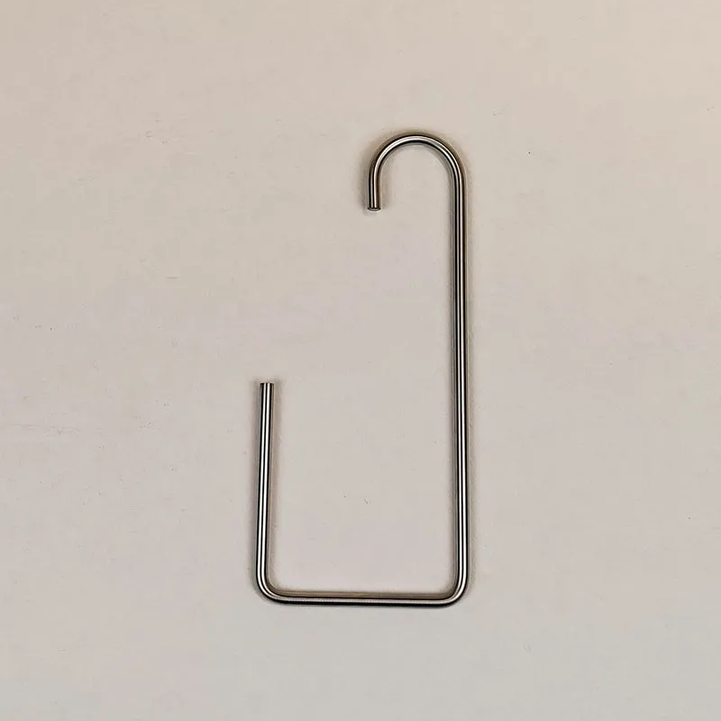 Porte-rouleaux inox vertical, charnières à droite