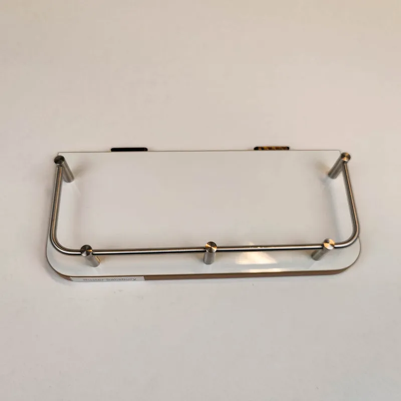 Set de rampes Deluxe en acier inoxydable 300 mm