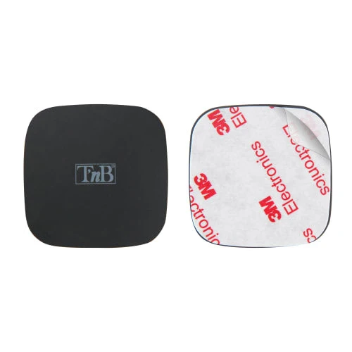 2 Patchs métalliques universels pour supports magnétiques – Compatibilité tous smartphones