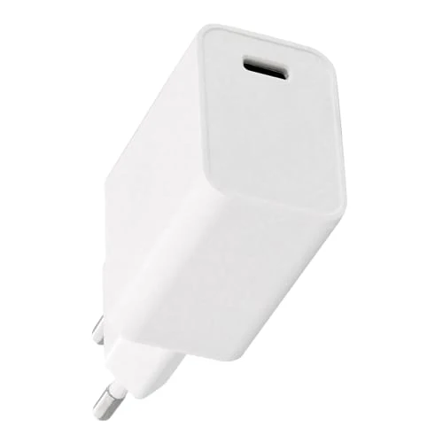 Pack de charge secteur 1 USB Type-C Power Delivery 20W + câble USB Type-C vers Lightning
