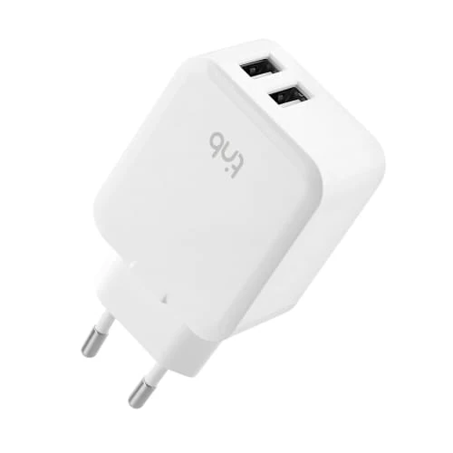 Chargeur secteur 2 USB 24W