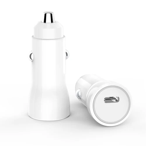 Chargeur allume-cigares 1XType-C power delivery 20W + cable Lightning