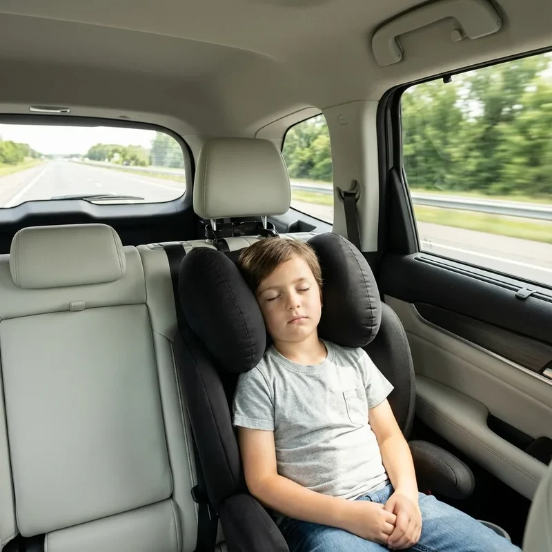 Oreiller voiture - Support Latéral Réglable