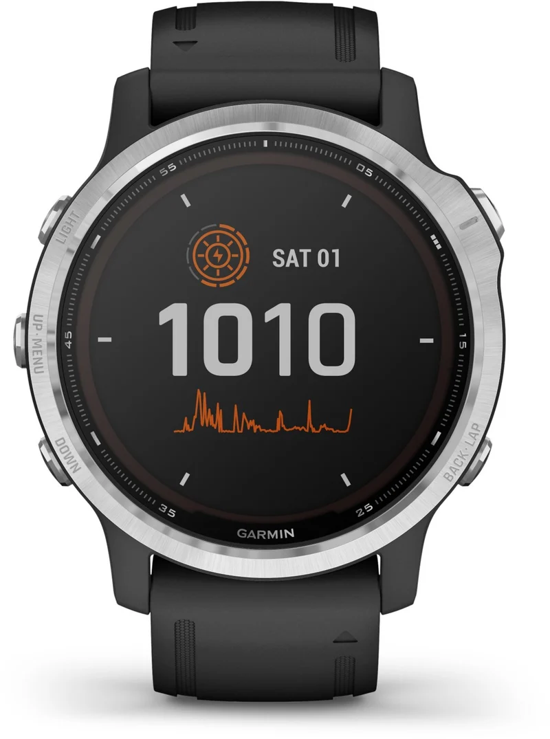 Montre sport GARMIN Fenix 6s Solar Silver/Black