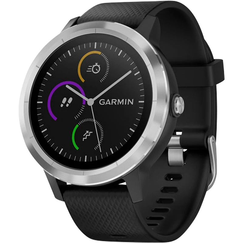 Montre sport GARMIN Vivoactive 3 silver/noir