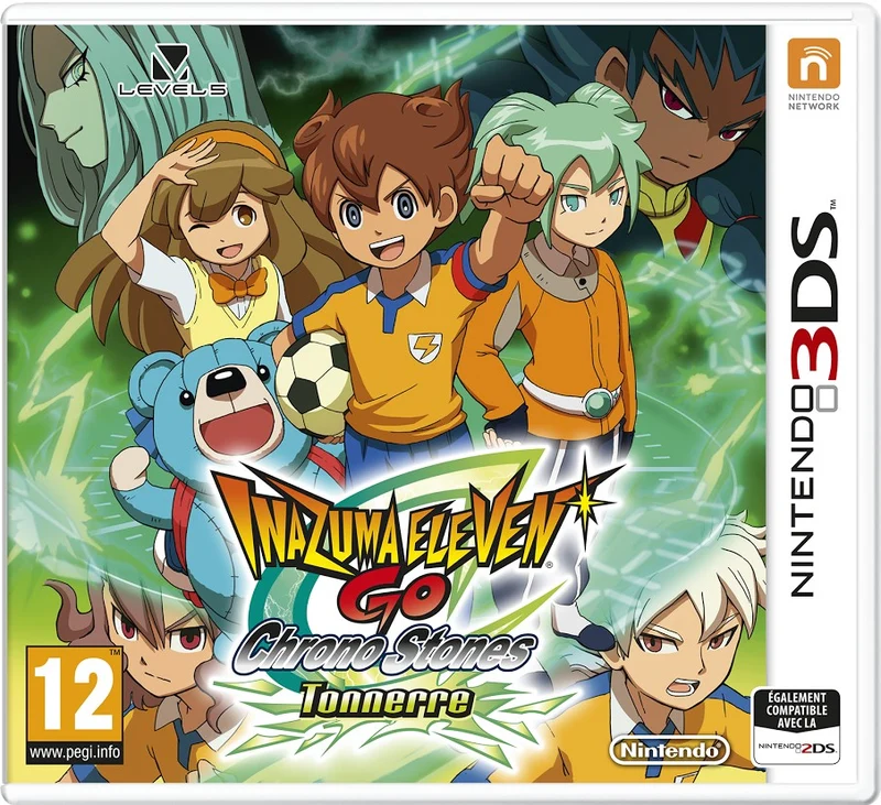 Jeu 3DS NINTENDO Inazuma Eleven Go Chrono Stones Tonnerre