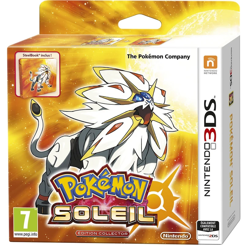 Jeu 3DS NINTENDO Pokémon Soleil Fan Edition - Ed. Limitée