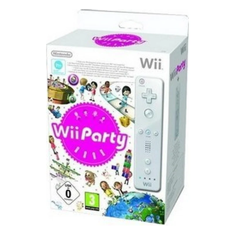 Jeu Wii NINTENDO Wii Party (télécommande incluse)