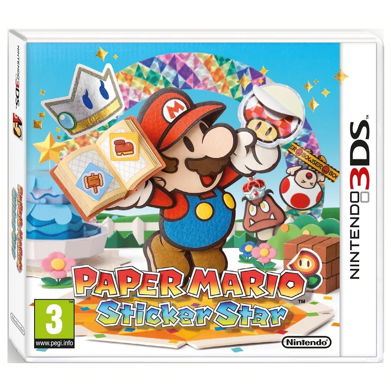 Jeu 3DS NINTENDO Paper Mario Sticker Star 3D