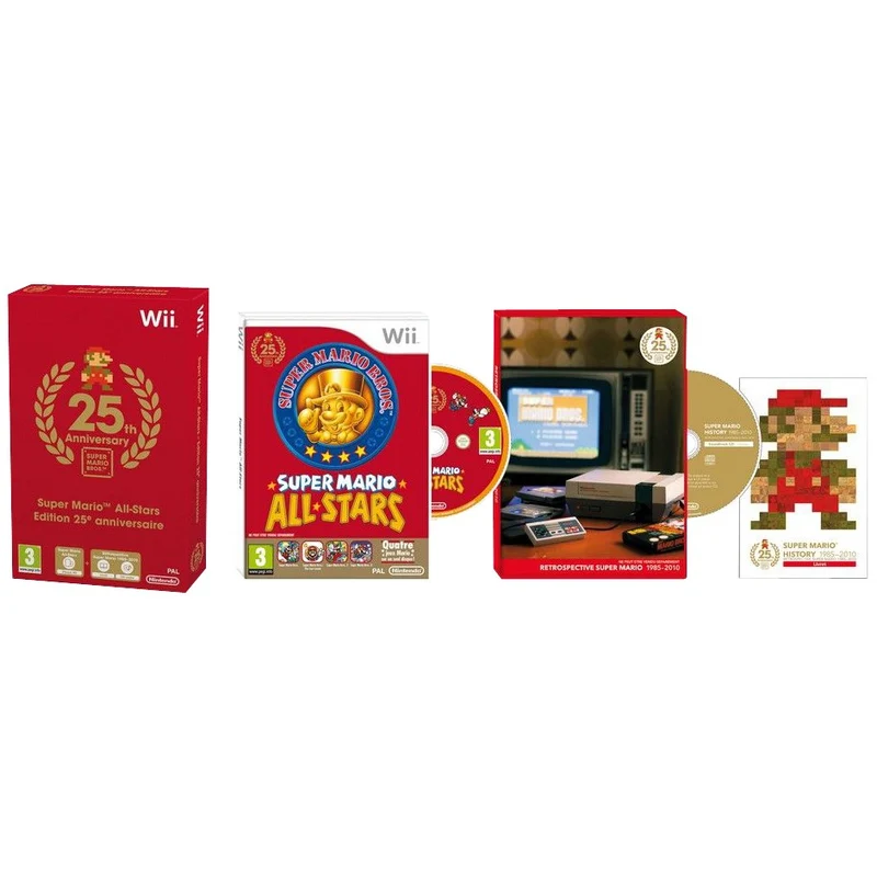 Jeu Wii NINTENDO Super Mario Ed.25e anniversaire Mario