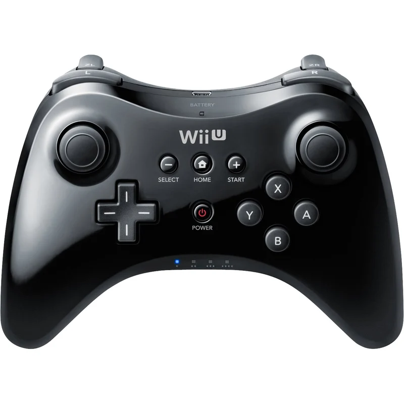 Manette NINTENDO Manette Classique Wii U Pro Noire