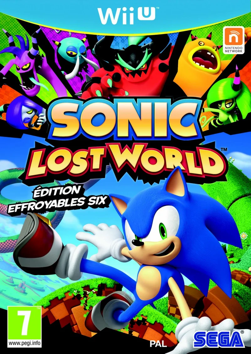 Jeu Wii U NINTENDO Sonic Lost World Ed. Effroyables Six