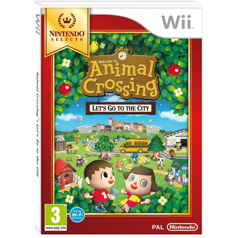 Jeu Wii NINTENDO Animal Crossing Let's Go To City Selects