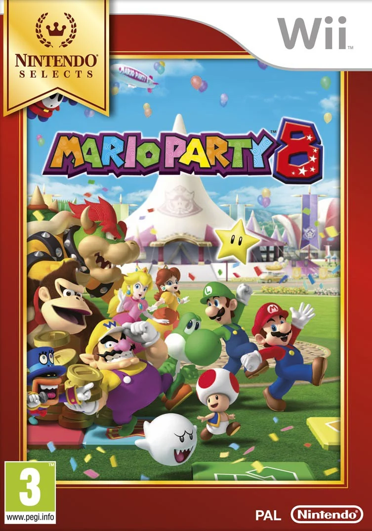 Jeu Wii NINTENDO Mario Party 8 Selects
