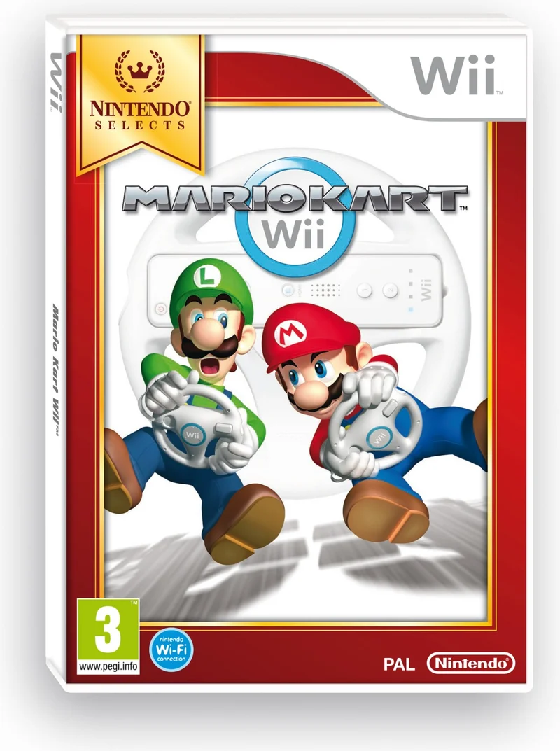 Jeu Wii NINTENDO Mario Kart Selects