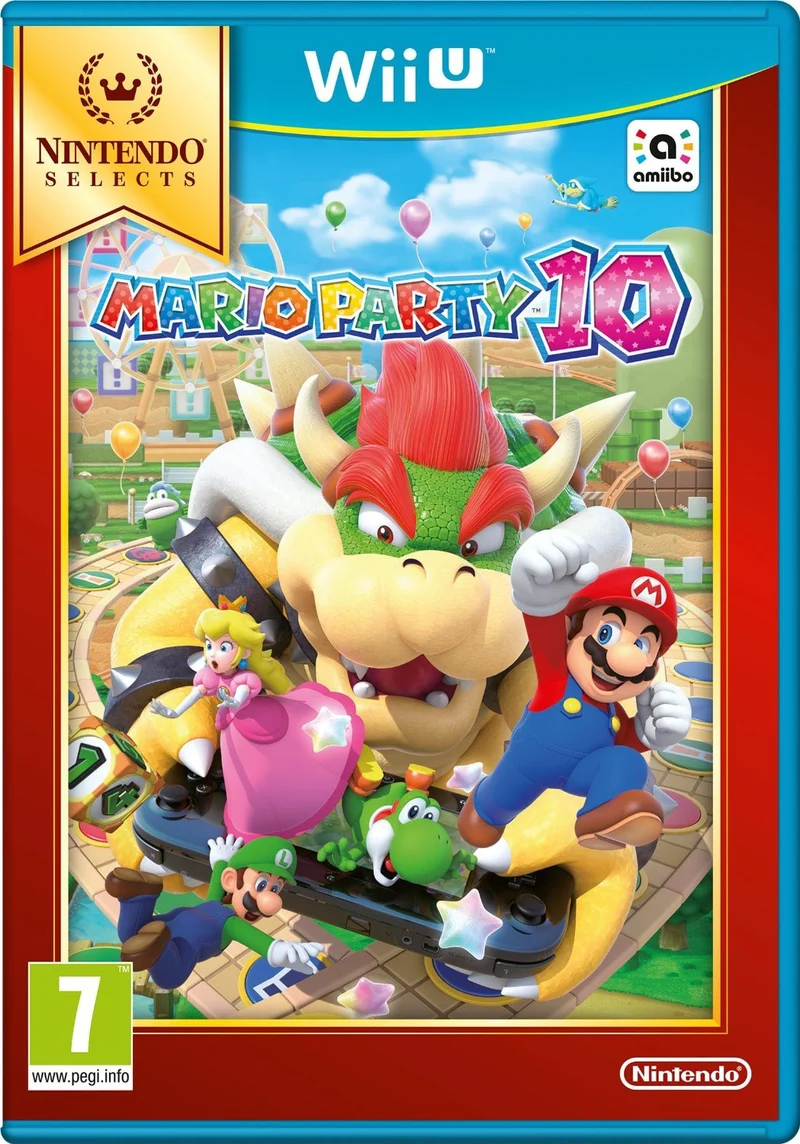 Jeu Wii U NINTENDO Mario Party 10 Selects
