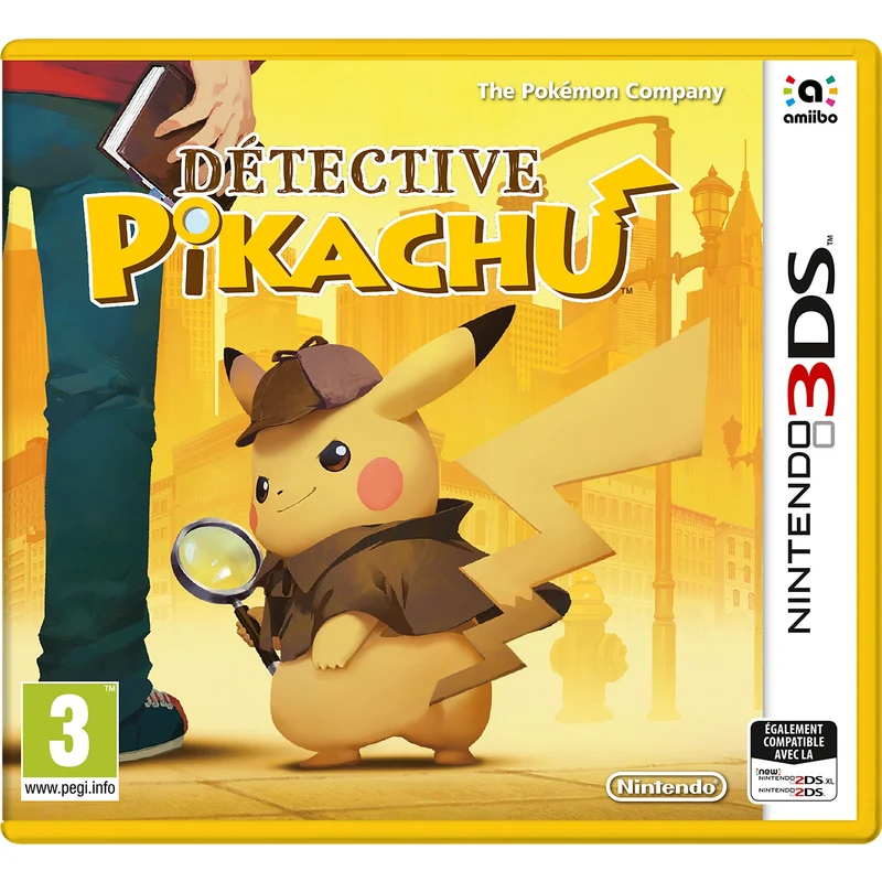 Jeu 3DS NINTENDO Détective Pikachu