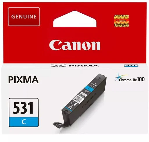 Cartouche d'encre CANON Originale CLI-531 Bleu (Blue) Standard - 5970C003